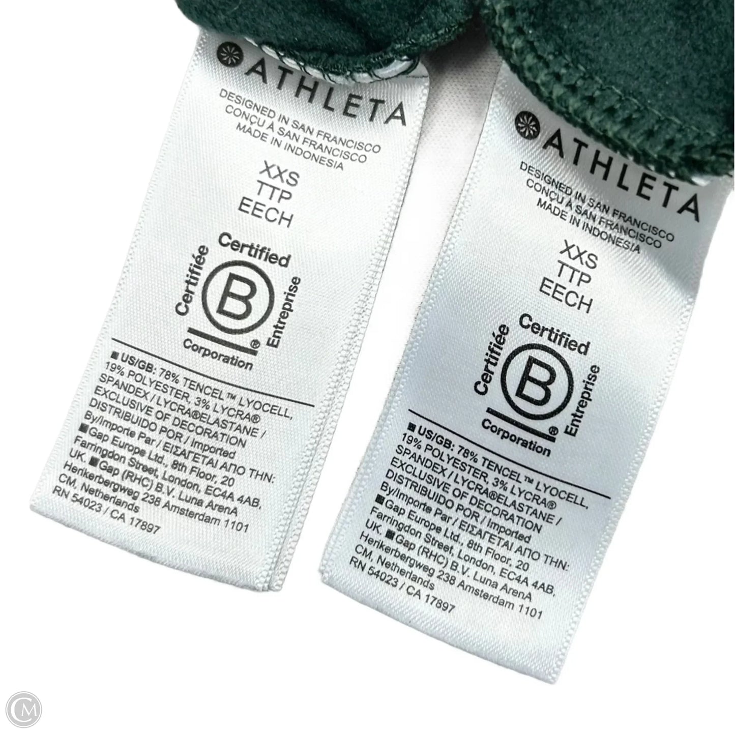 Athletic Pants 2pc By Athleta In Green, Size: Xxs