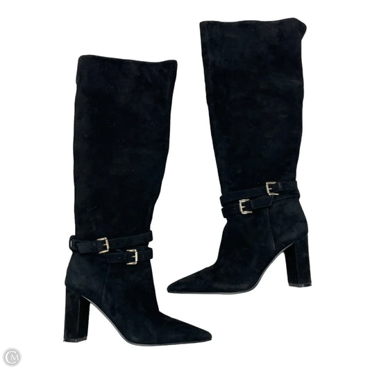 Boots Over-the-knee Heels By Steve Madden In Black, Size: 8