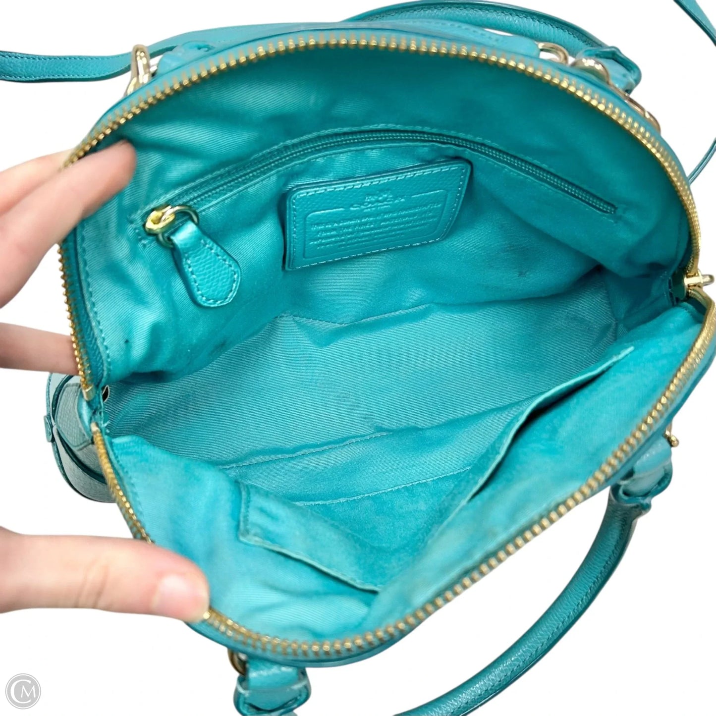 Crossbody Designer By Coach, Size: Small