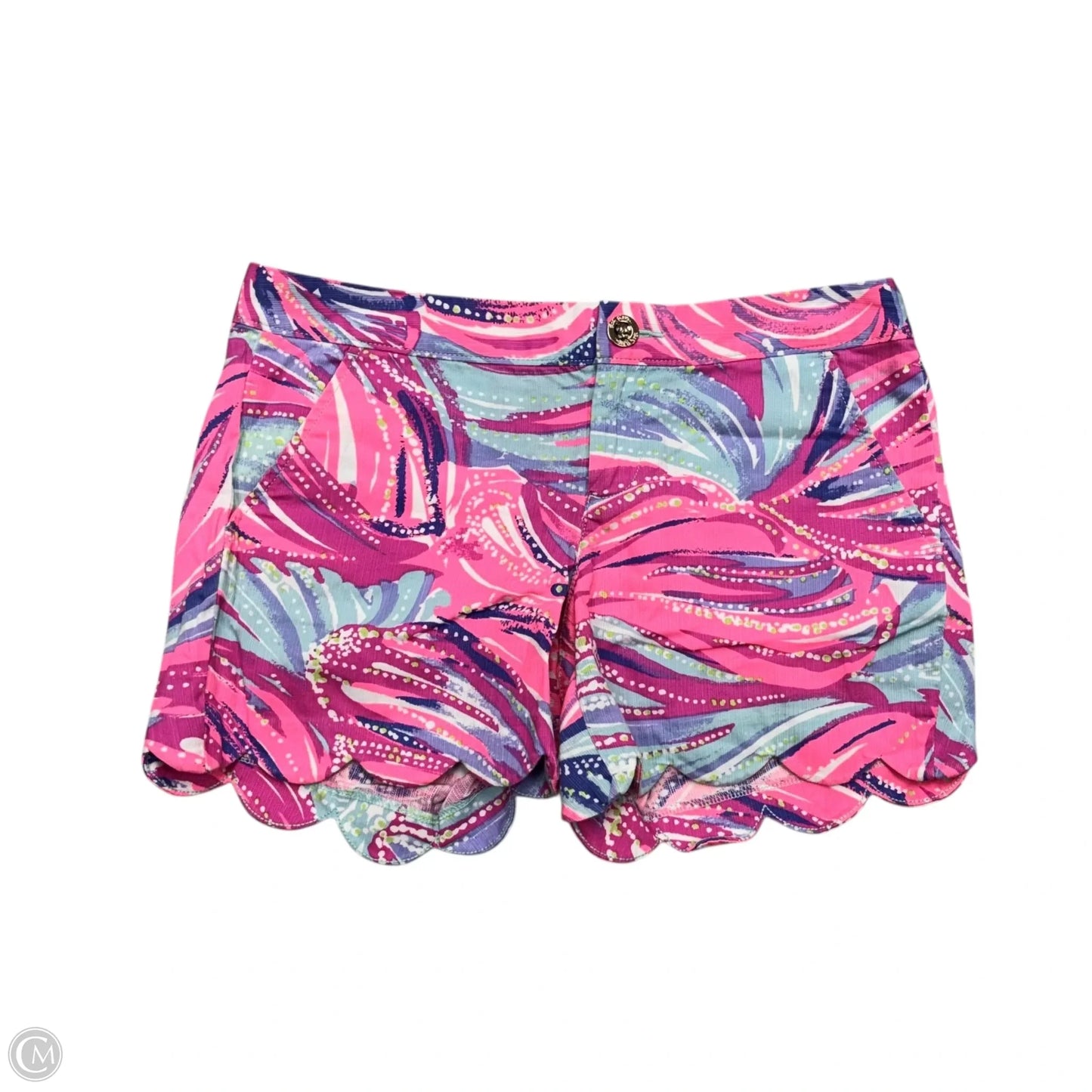 Shorts Designer By Lilly Pulitzer In Pink & Purple, Size: 2