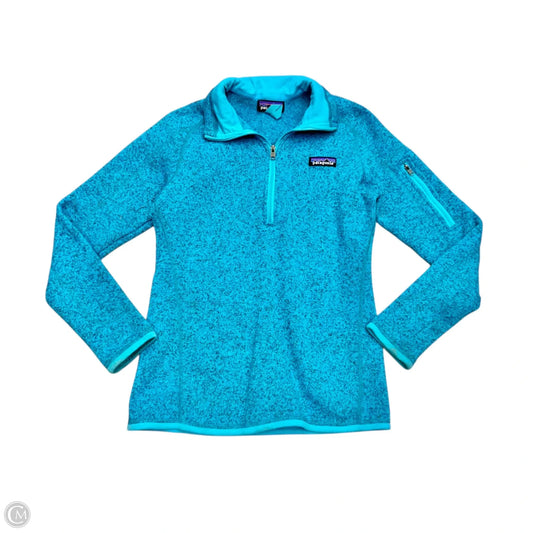 Jacket Fleece By Patagonia In Blue, Size: Xs