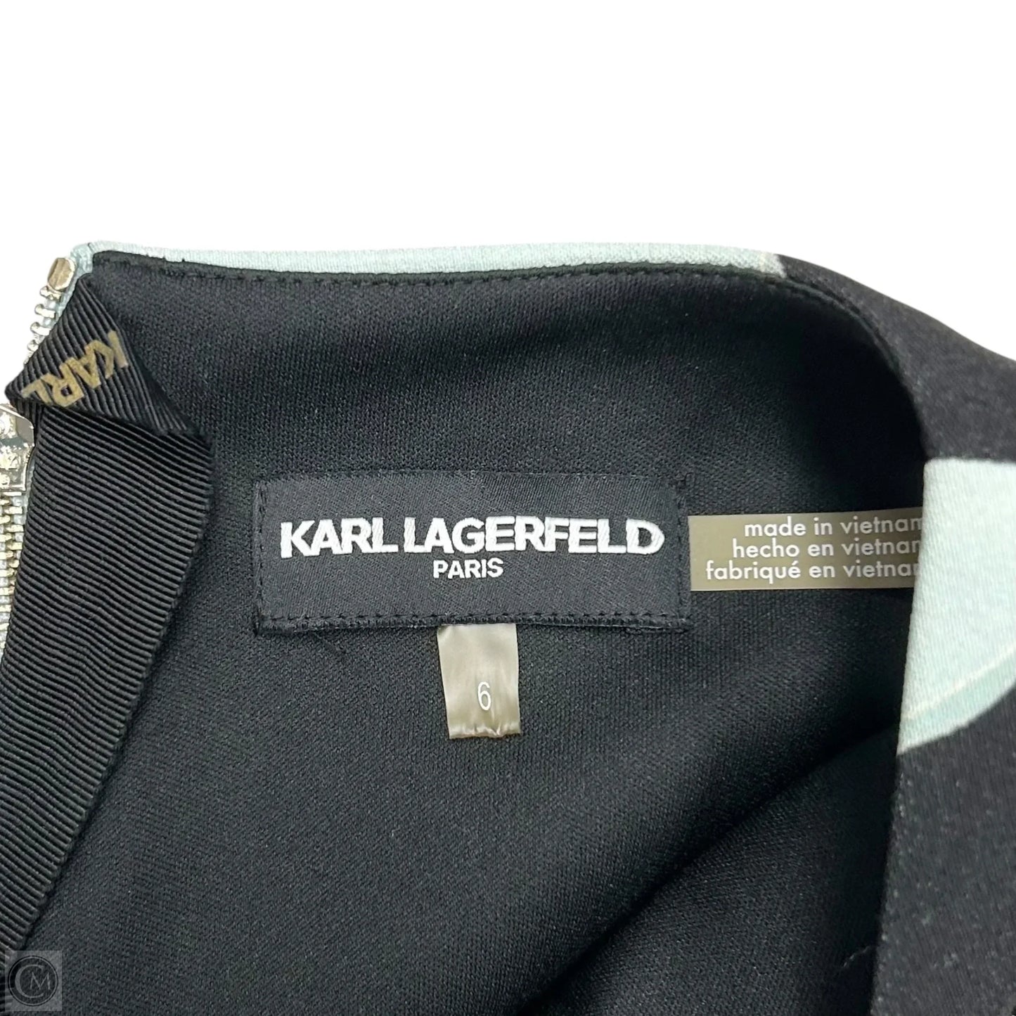 Dress Designer By Karl Lagerfeld In Floral Print, Size: S