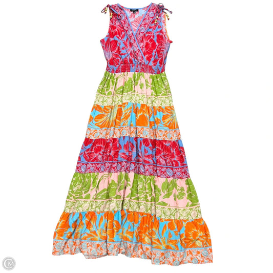 Dress Casual Maxi By Msk In Multi-colored, Size: L