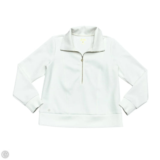 Sweatshirt Designer By Lilly Pulitzer In White, Size: S