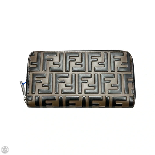 Wallet Luxury Designer By Fendi, Size: Large