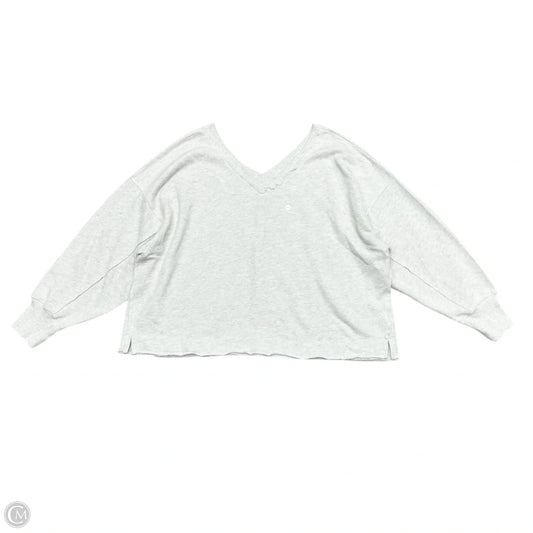 Top Long Sleeve By American Eagle In Grey, Size: Xxl