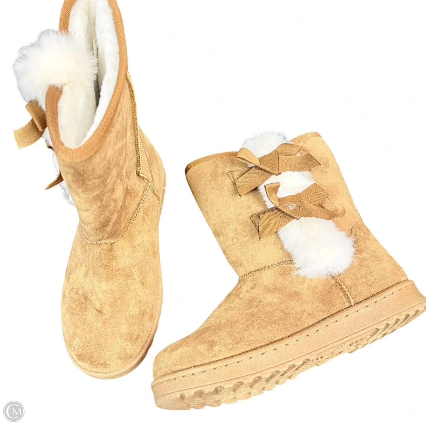 Boots Snow  In Tan, Size: 8.5
