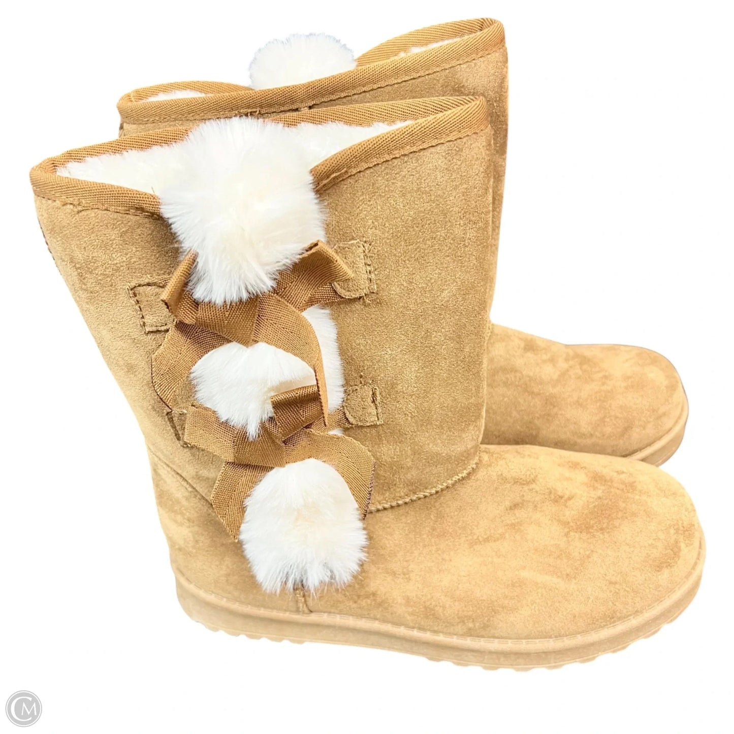 Boots Snow  In Tan, Size: 8.5