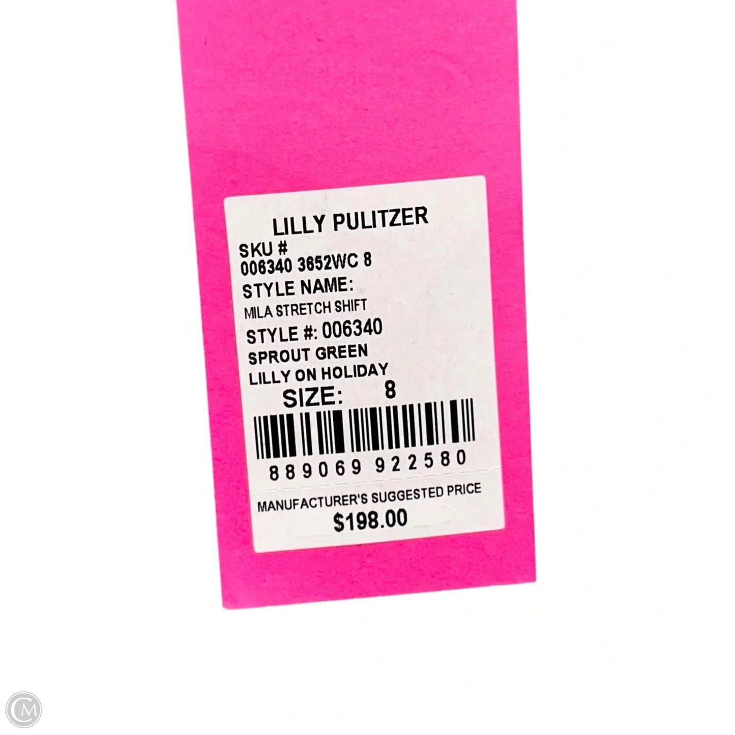 Dress Designer By Lilly Pulitzer In Blue & Green, Size: M