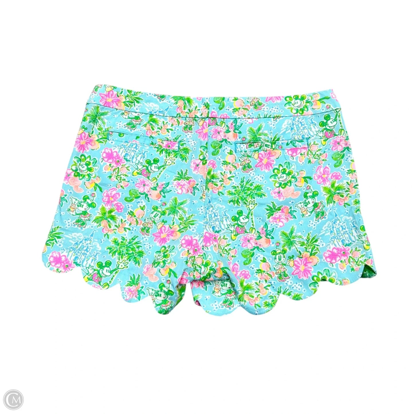 Shorts Designer By Lilly Pulitzer In Blue & Pink, Size: M