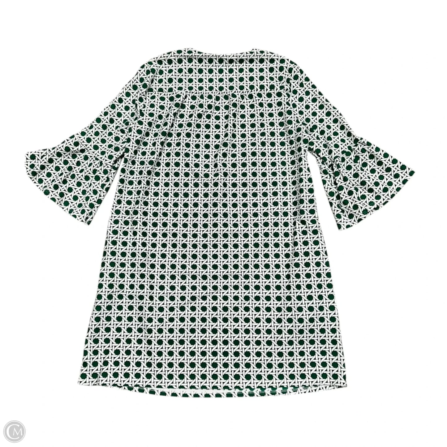 Dress Casual Short By Jude Connally In Green & White, Size: Xs