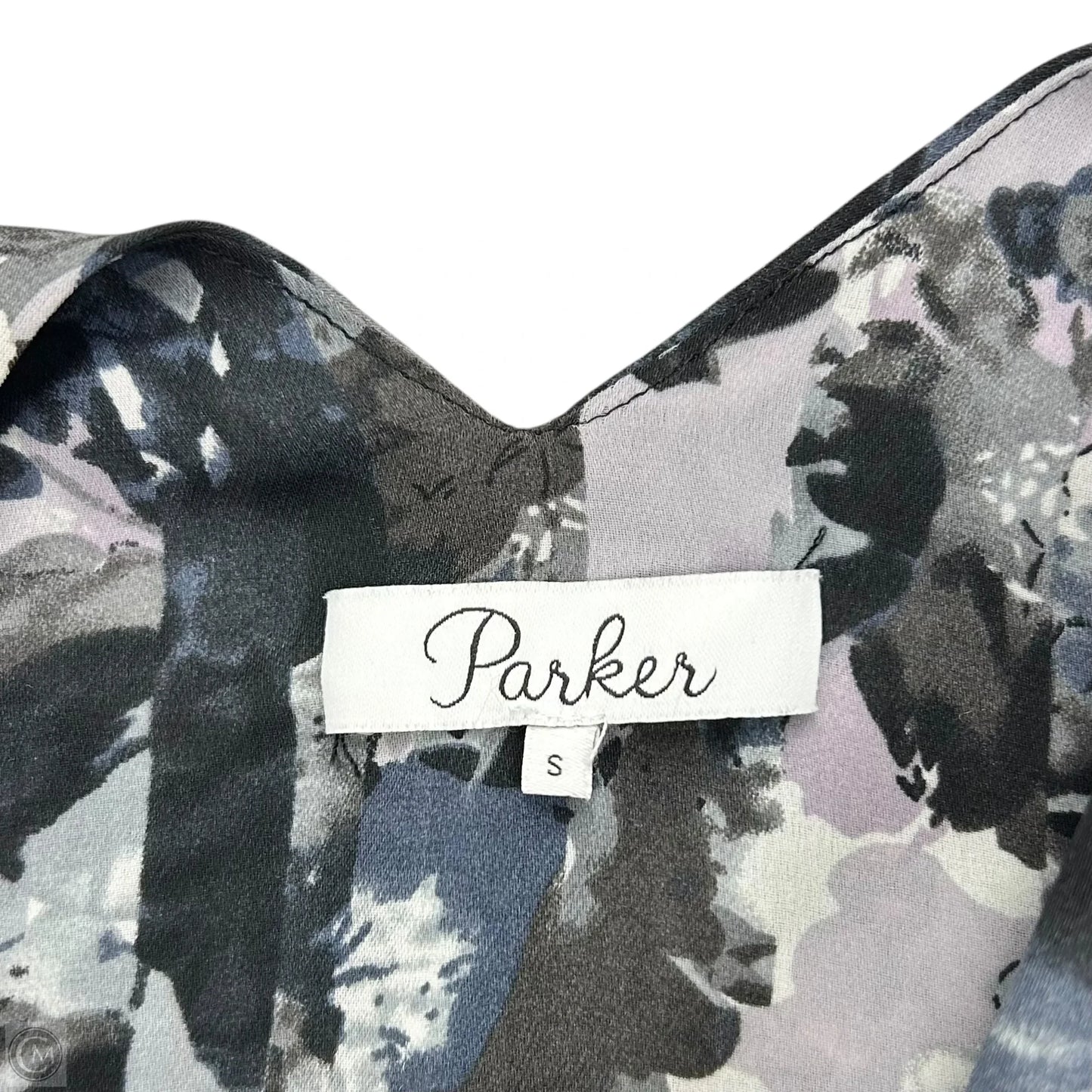 Dress Casual Short By Parker In Grey & White, Size: S