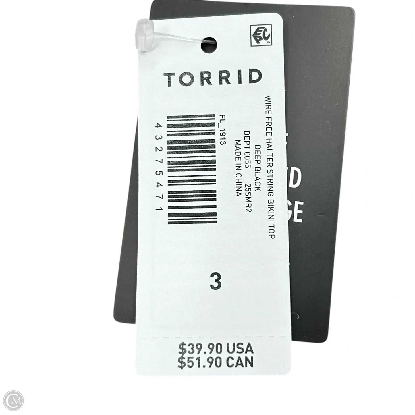 Swimsuit Top By Torrid In Black, Size: 3x