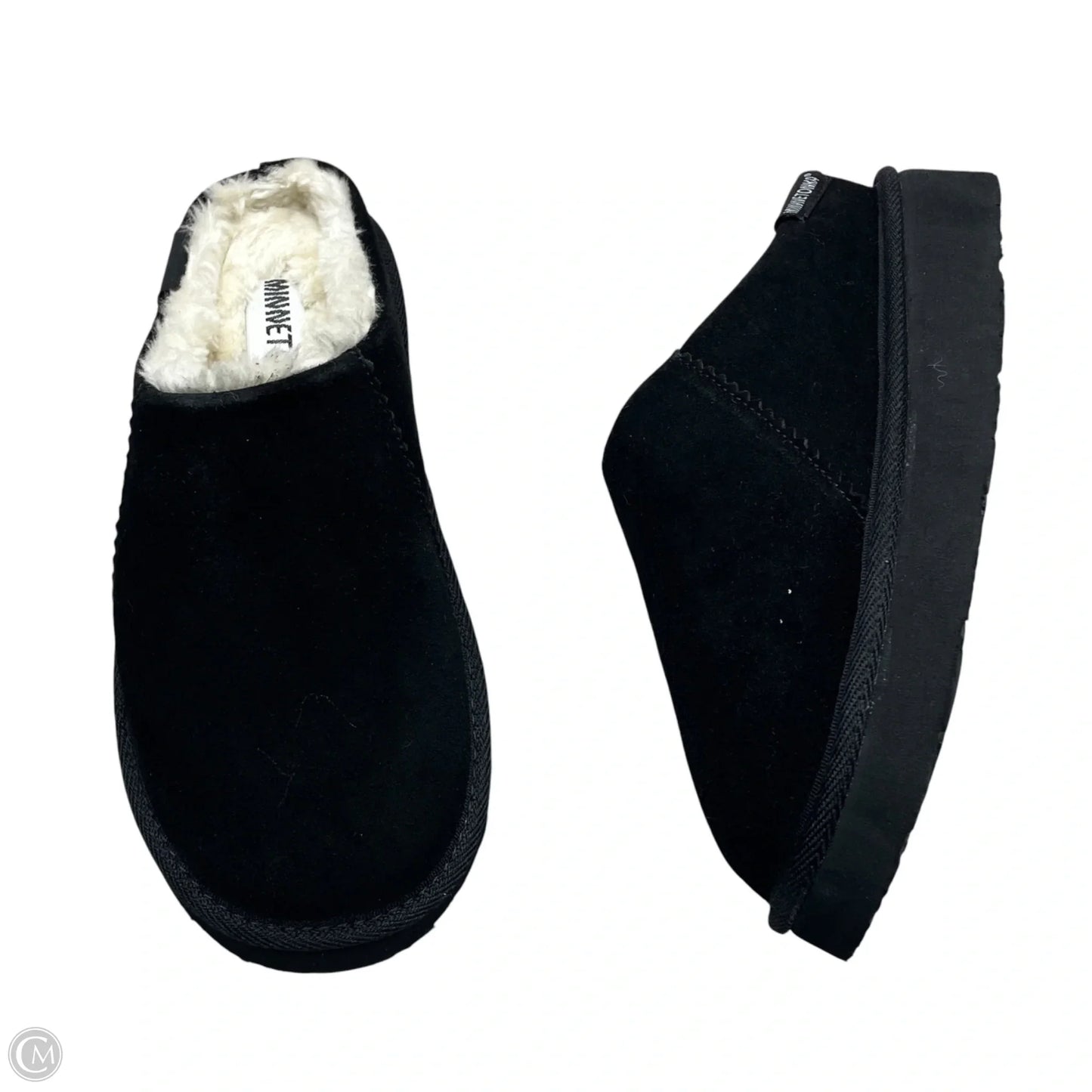 Slippers By Minnetonka In Black, Size: 7