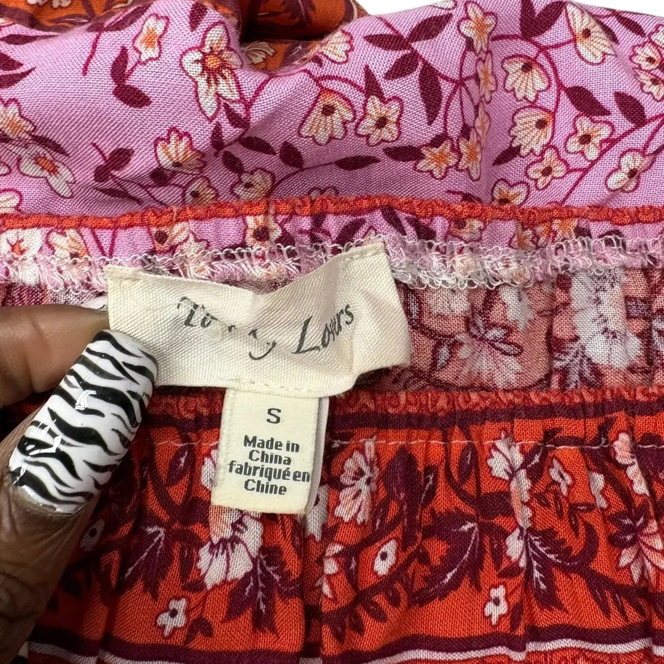 Dress Casual Maxi By To My Lovers In Pink & Purple, Size: S