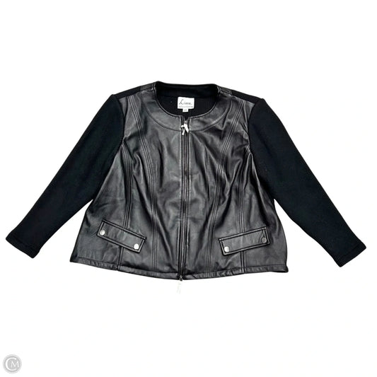 Jacket Other By Lindsay Phillips In Black, Size: 3x
