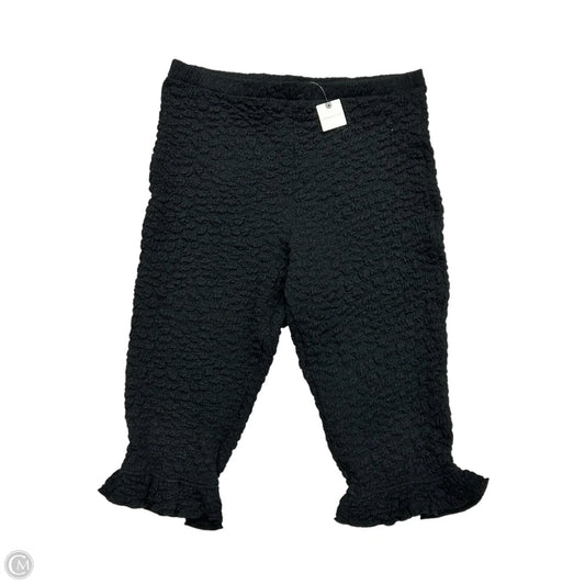 Capris By Anthropologie In Black, Size: L