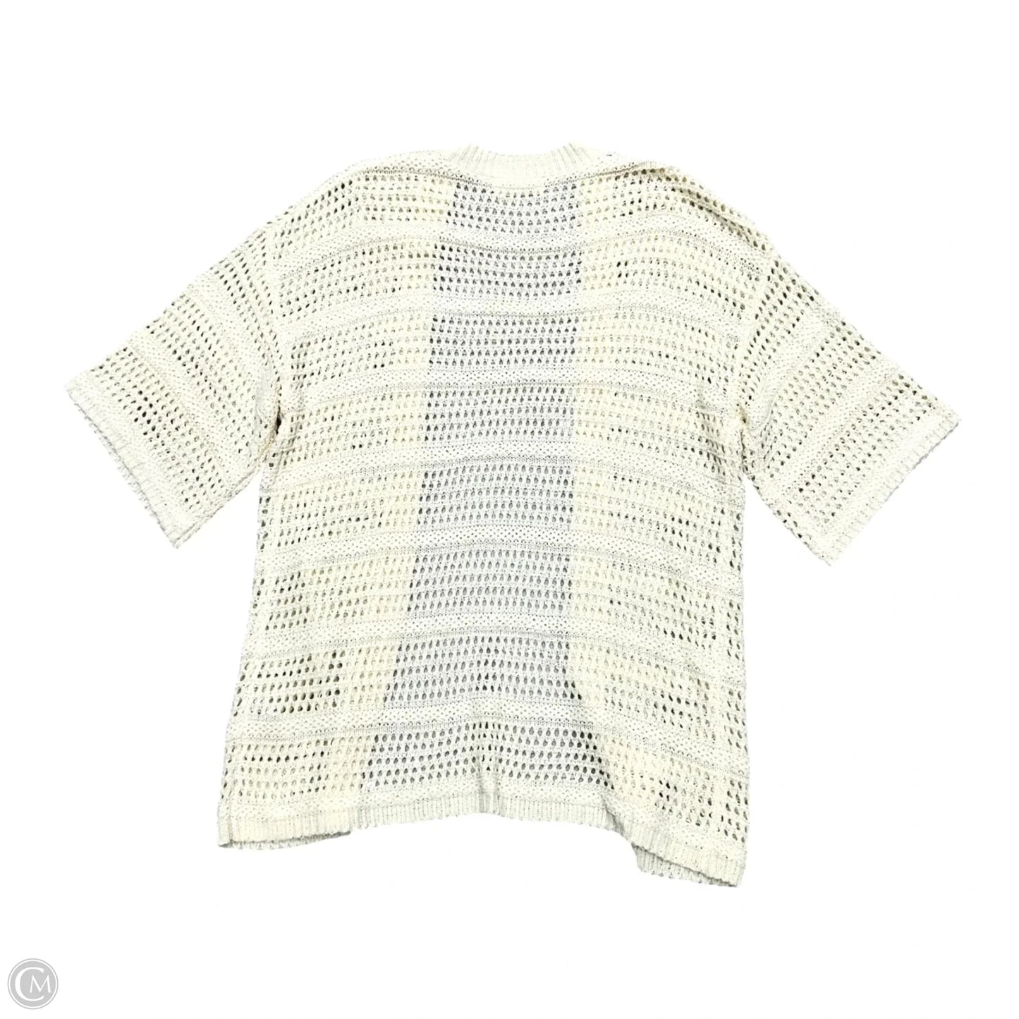 Sweater Cardigan By Anthropologie In Cream, Size: Osfm