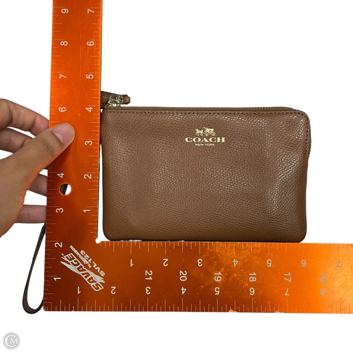 Wristlet Designer By Coach, Size: Small