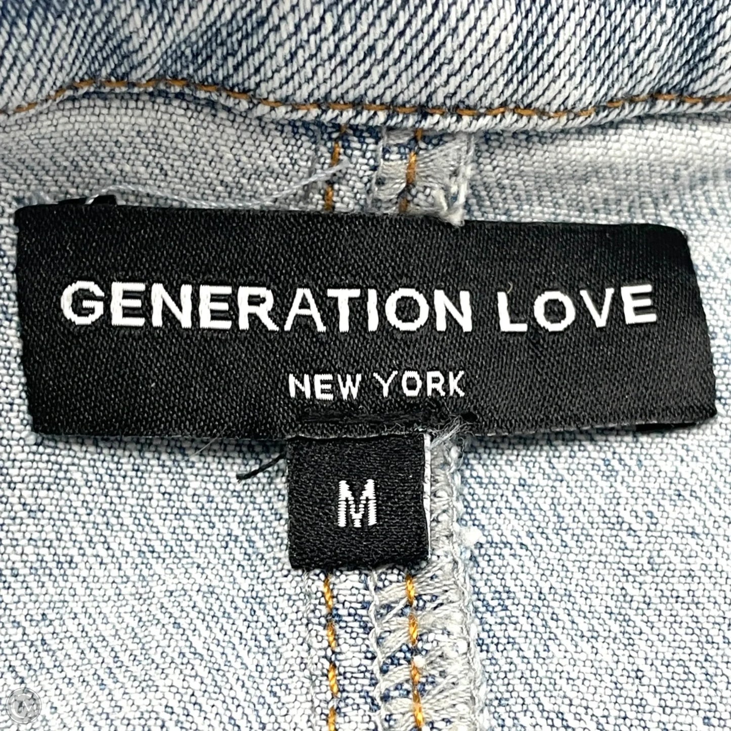 Jacket Denim By Generation Love In Blue Denim, Size: M
