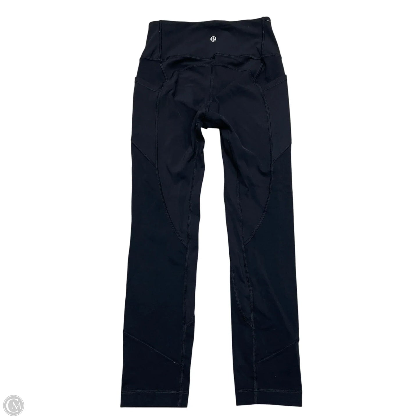 Athletic Capris By Lululemon In Black, Size: S