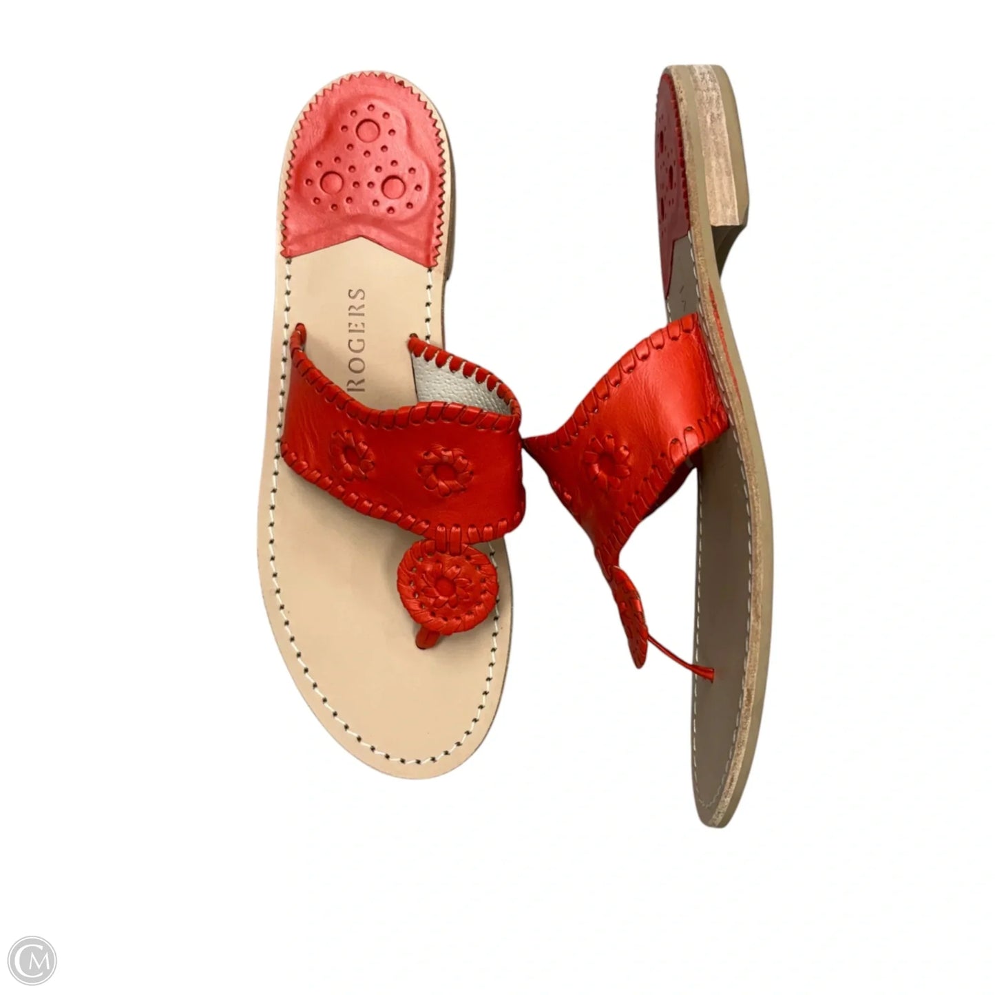 Sandals Flats By Jack Rogers In Red, Size: 10