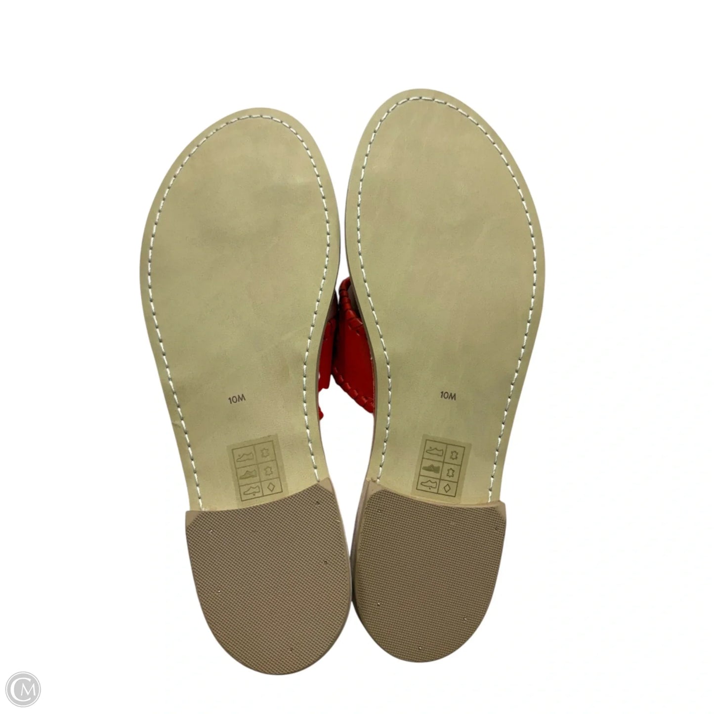 Sandals Flats By Jack Rogers In Red, Size: 10