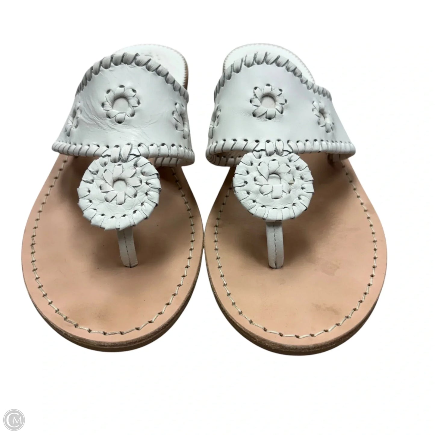 Sandals Flats By Jack Rogers In White, Size: 10
