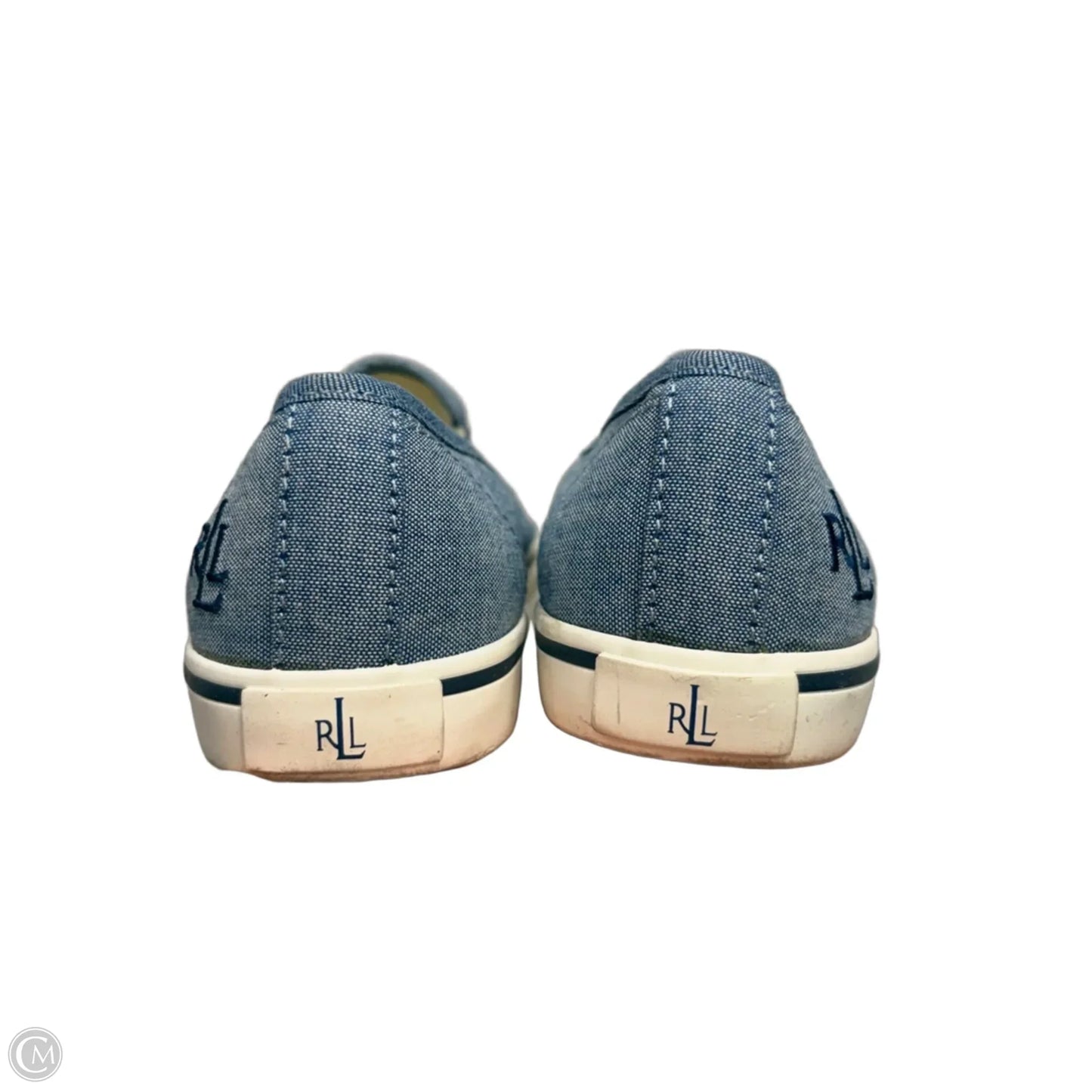 Shoes Sneakers By Lauren By Ralph Lauren In Blue Denim, Size: 6