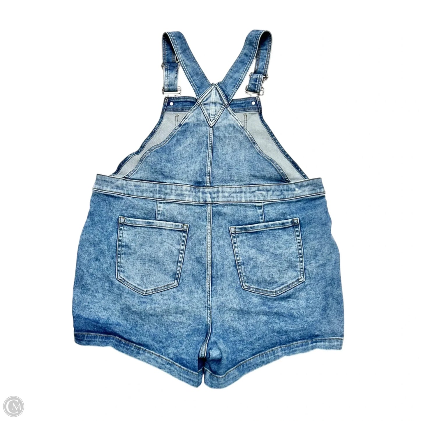 Romper By Lane Bryant In Blue Denim, Size: Xxl