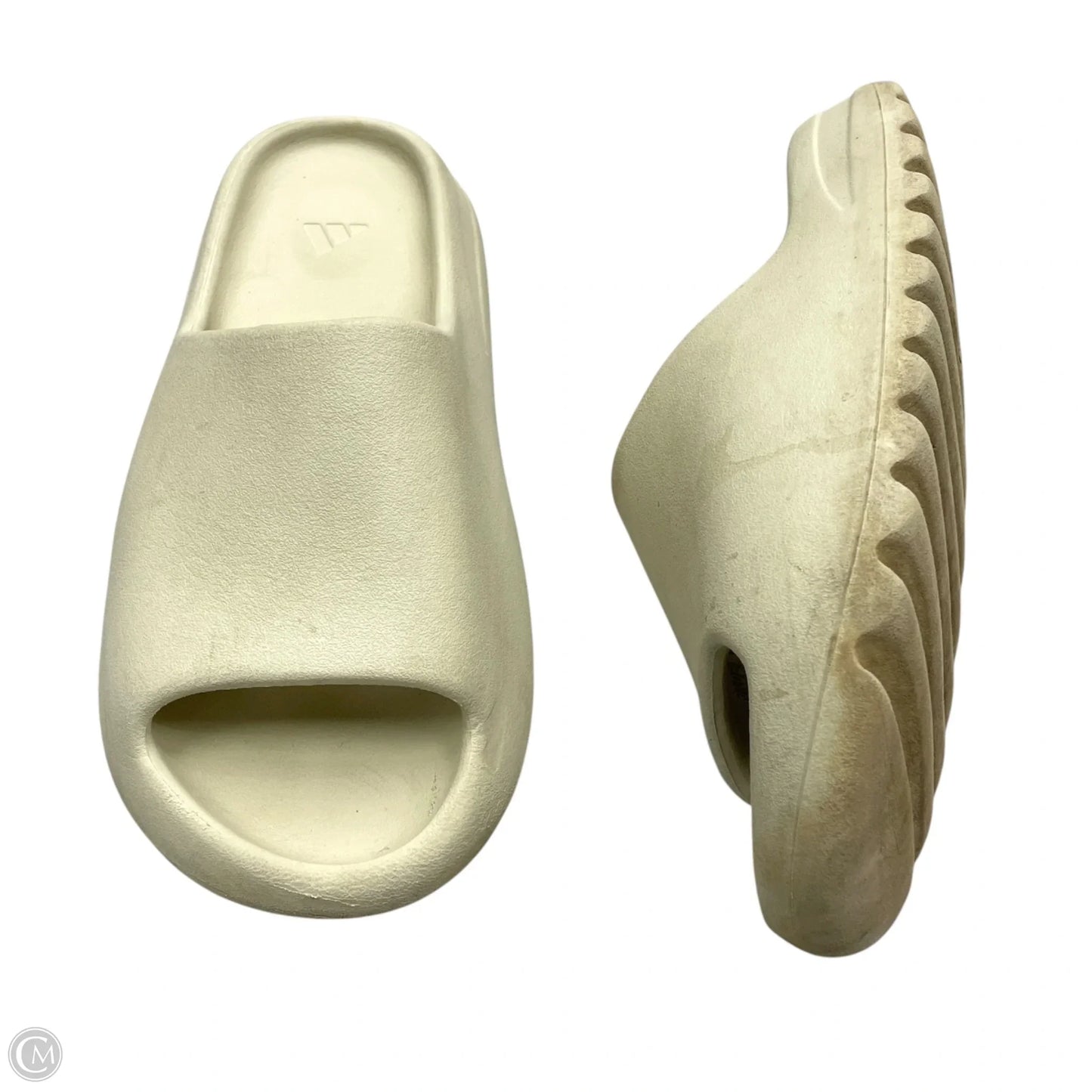 Sandals Heels Platform By Adidas In Tan, Size: 11.5