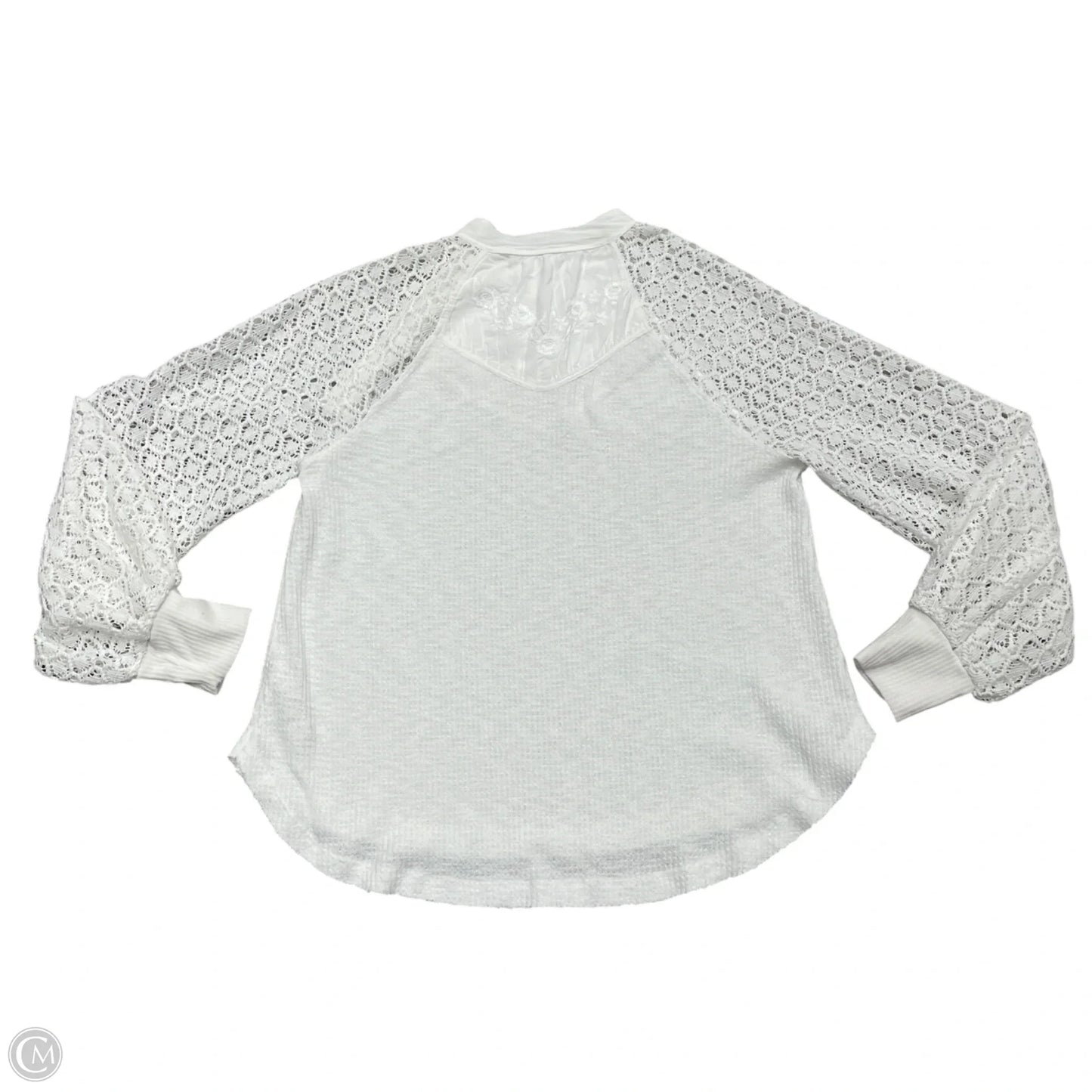 Top Long Sleeve By Free People In White, Size: Xs