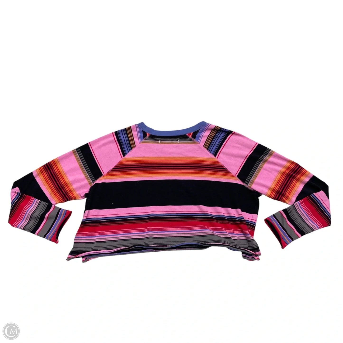 Top Long Sleeve By We The Free In Striped Pattern, Size: Xs