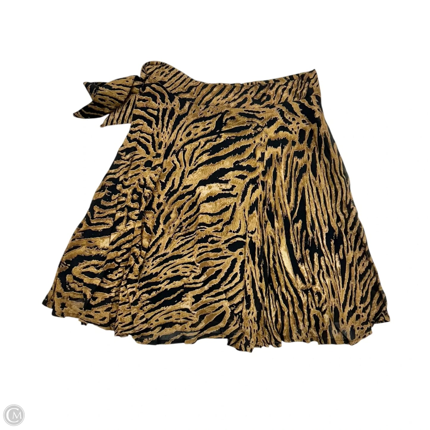 Skirt Mini & Short By Ganni In Animal Print, Size: S