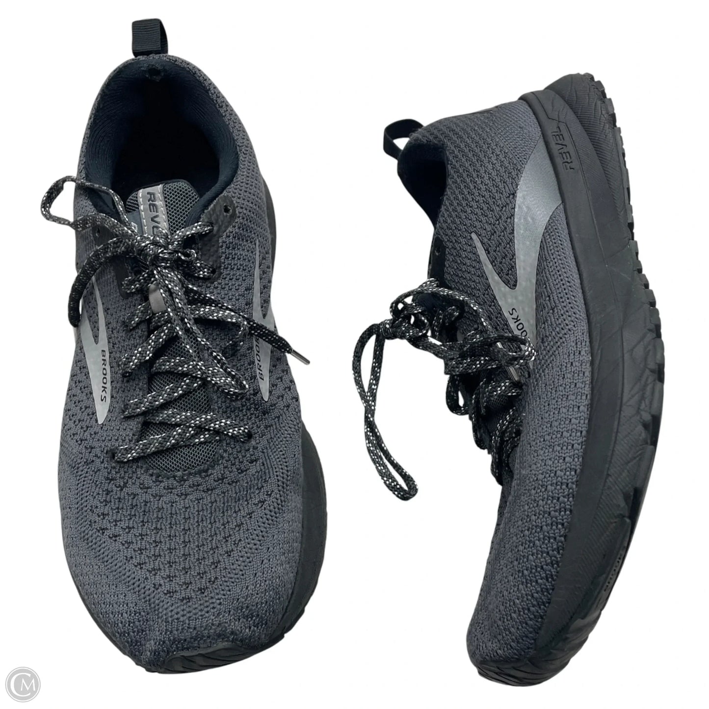 Shoes Athletic By Brooks In Grey, Size: 7