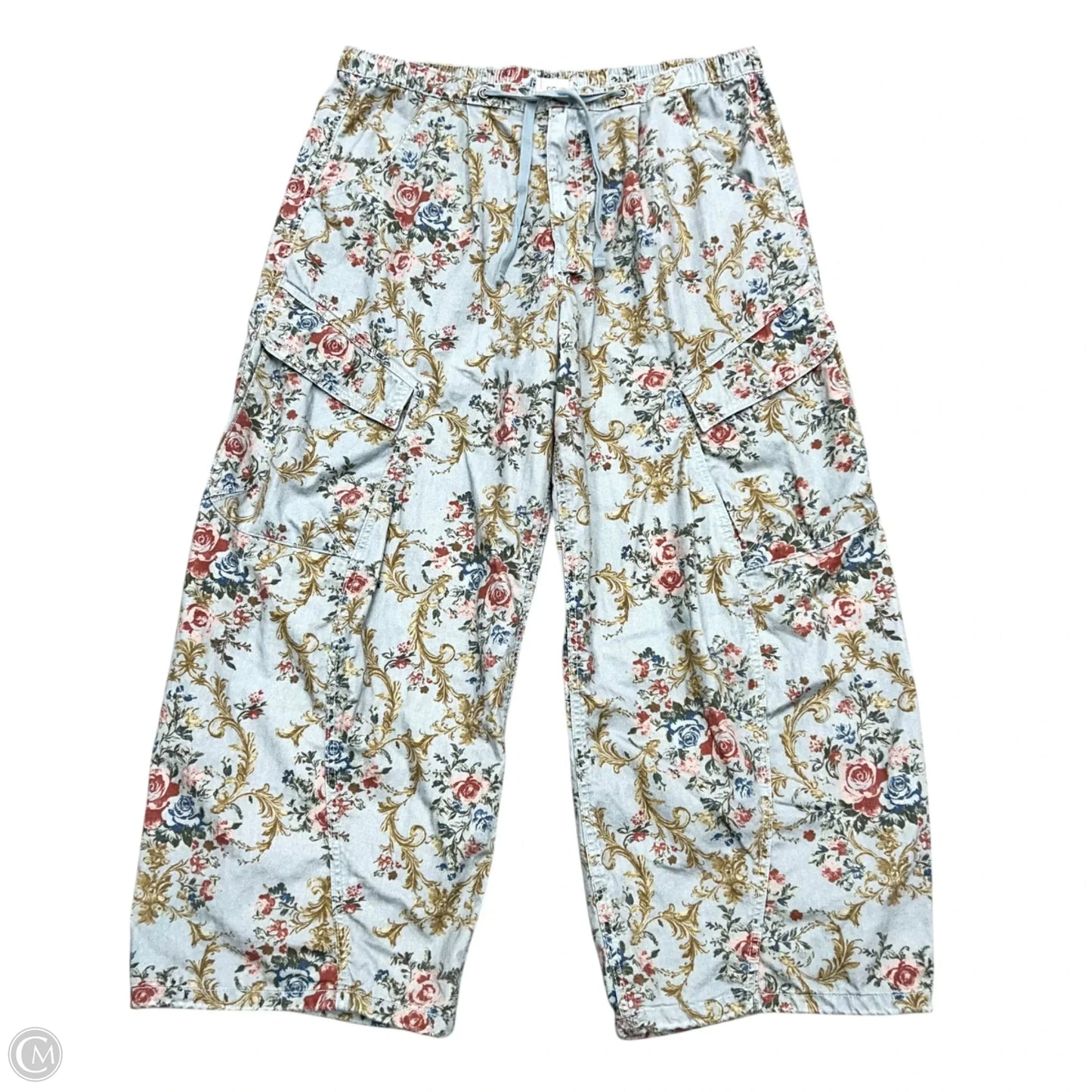 Jeans Boyfriend By Bdg In Floral Print, Size: Xl
