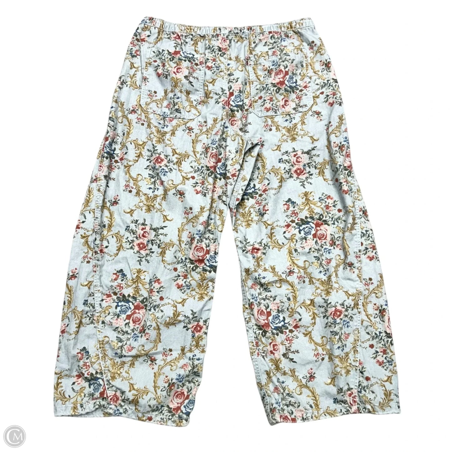Jeans Boyfriend By Bdg In Floral Print, Size: Xl