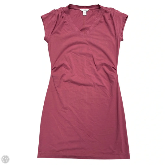 Athletic Dress By Athleta In Maroon, Size: S