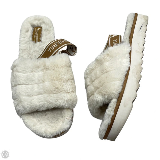 Slippers By Koolaburra By Ugg In Cream, Size: 11