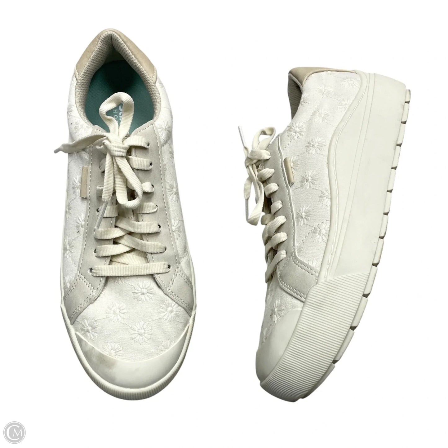 Shoes Athletic By Dr Scholls In Cream, Size: 8.5