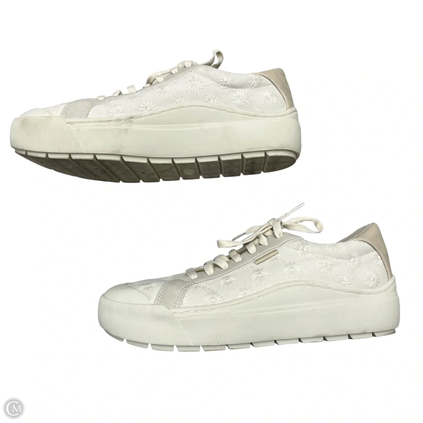 Shoes Athletic By Dr Scholls In Cream, Size: 8.5