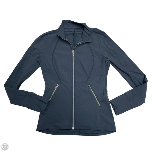 Athletic Jacket By Lululemon In Navy, Size: M