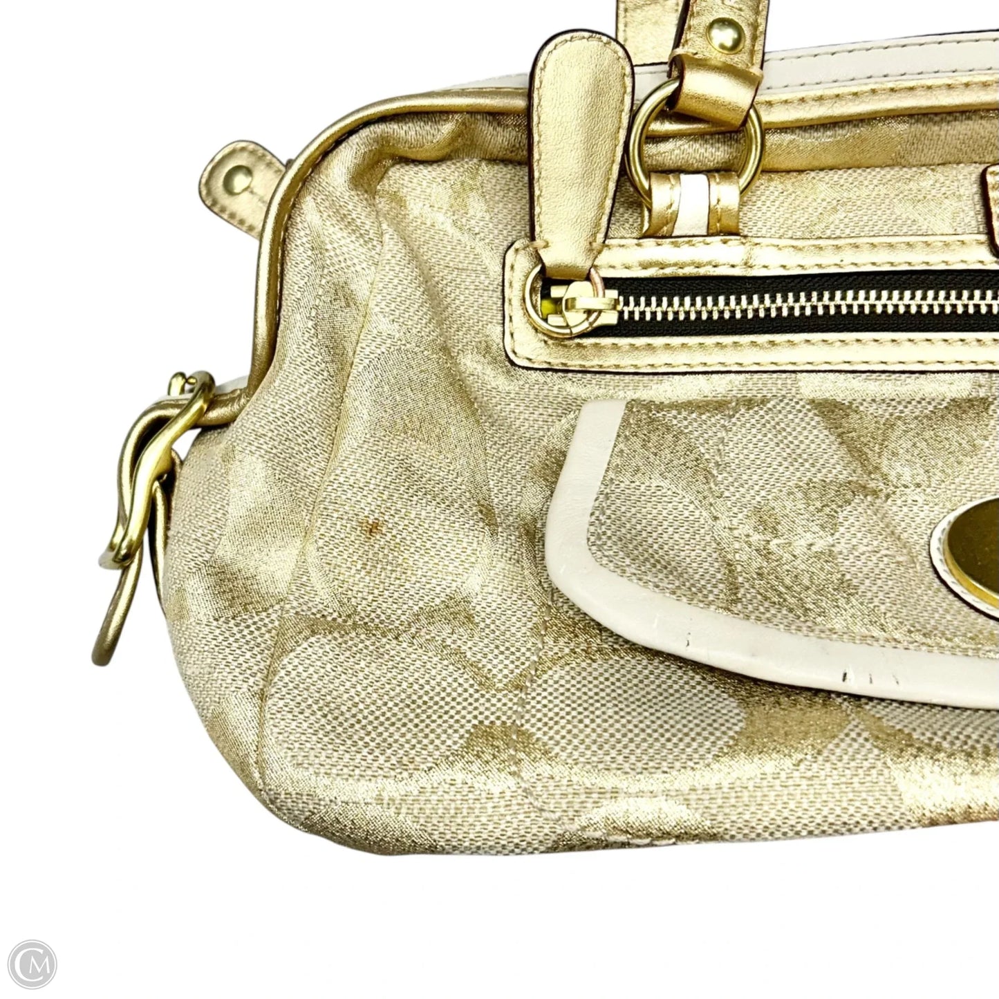 Handbag Designer By Coach, Size: Medium