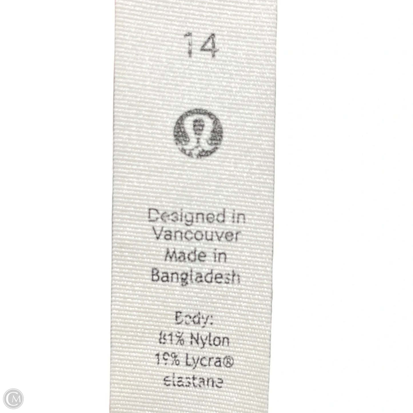 Athletic Leggings By Lululemon In Brown, Size: L