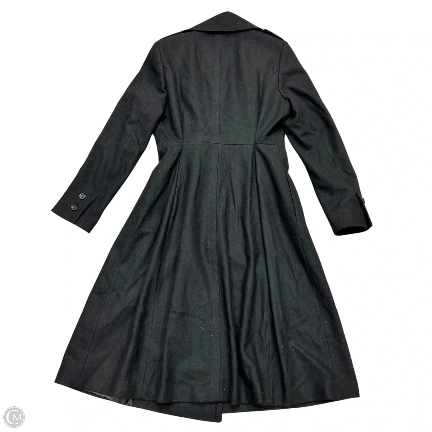 Coat Peacoat By French Connection In Black, Size: Xl