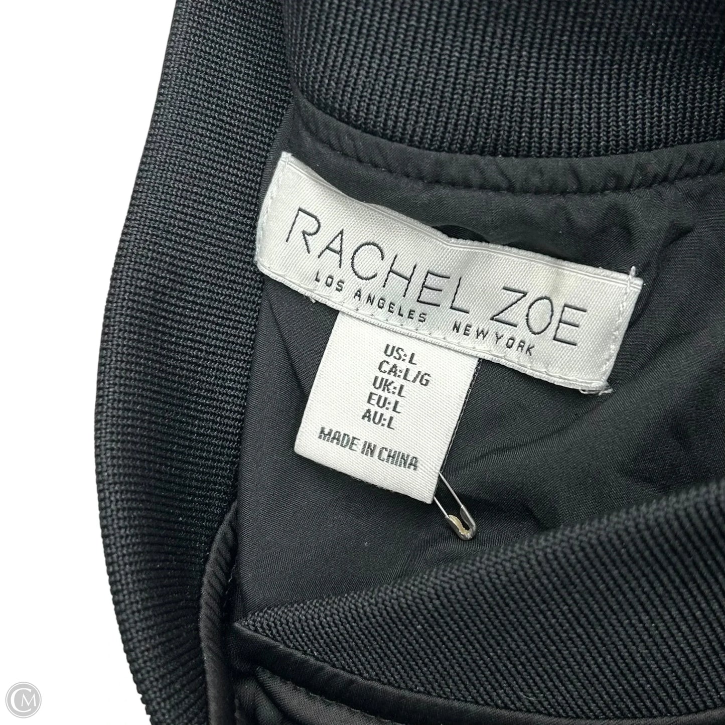 Jacket Other By Rachel Zoe In Black, Size: L