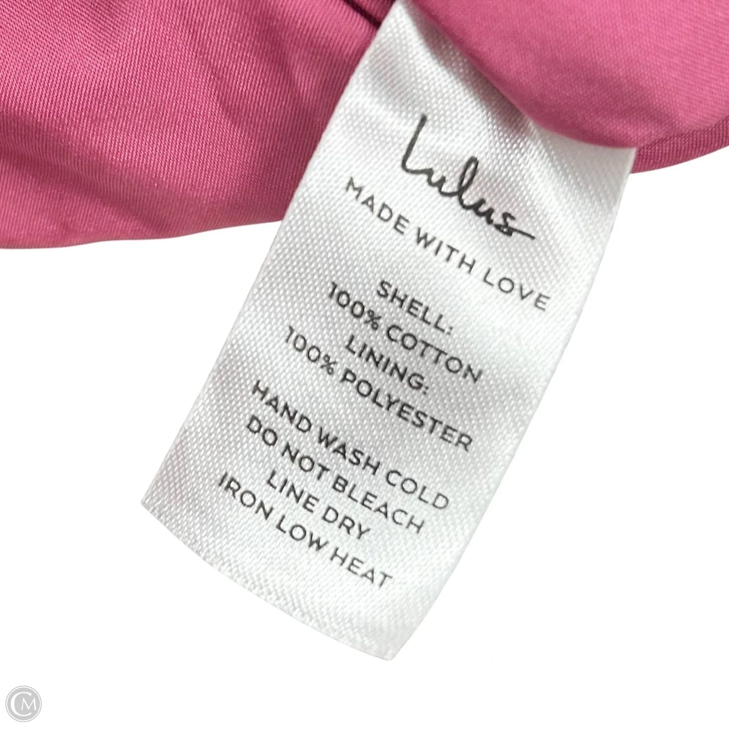 Jacket Puffer & Quilted By Lulus In Pink, Size: S