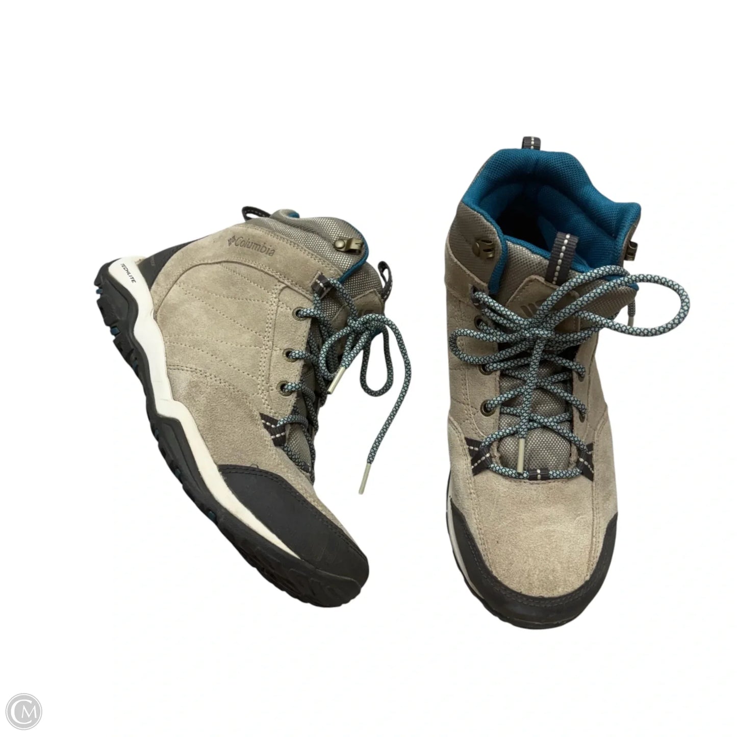 Boots Hiking By Columbia In Taupe, Size: 10