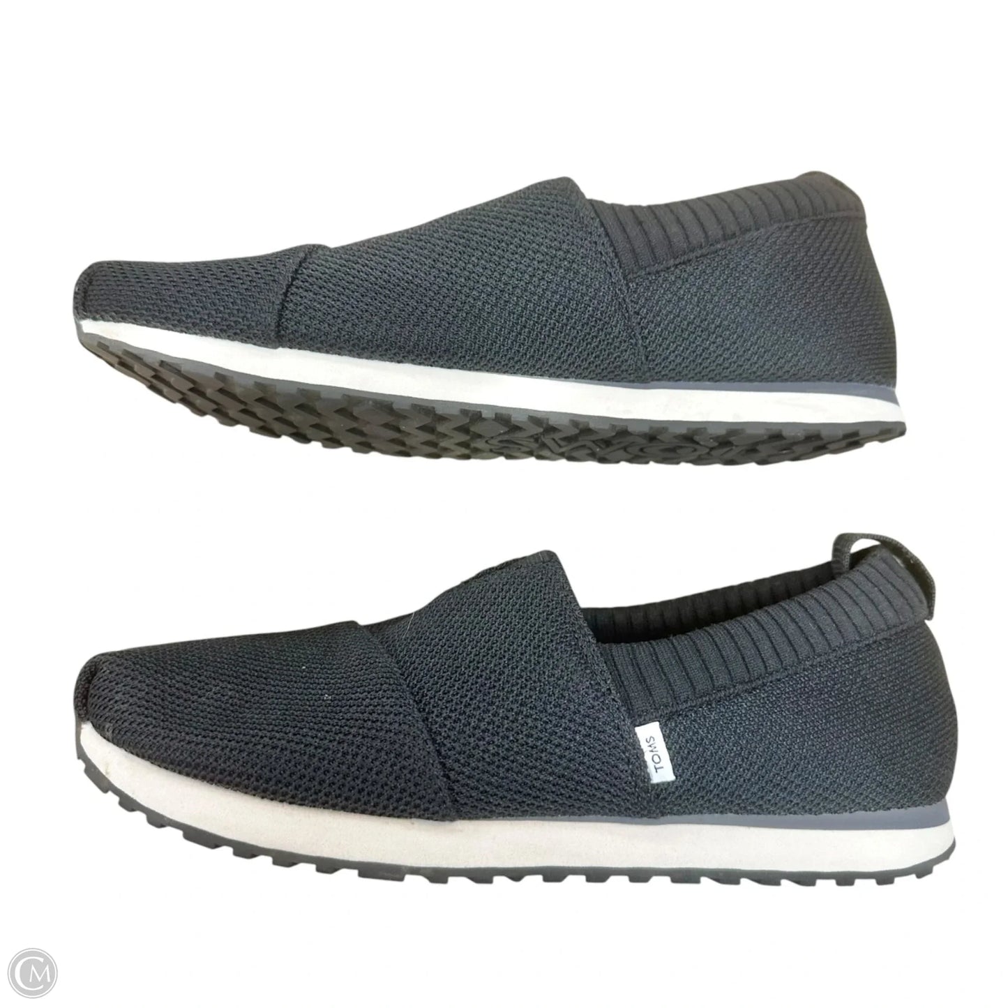 Shoes Flats By Toms In Black, Size: 8