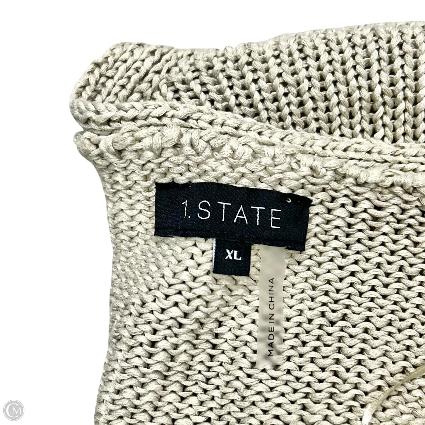 Sweater Cardigan By 1.state In Cream, Size: Xl